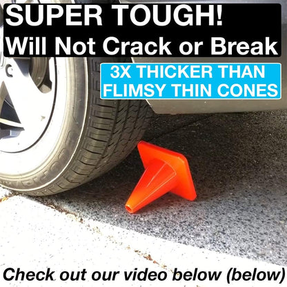 6" Heavy & Tough Cones (Orange)