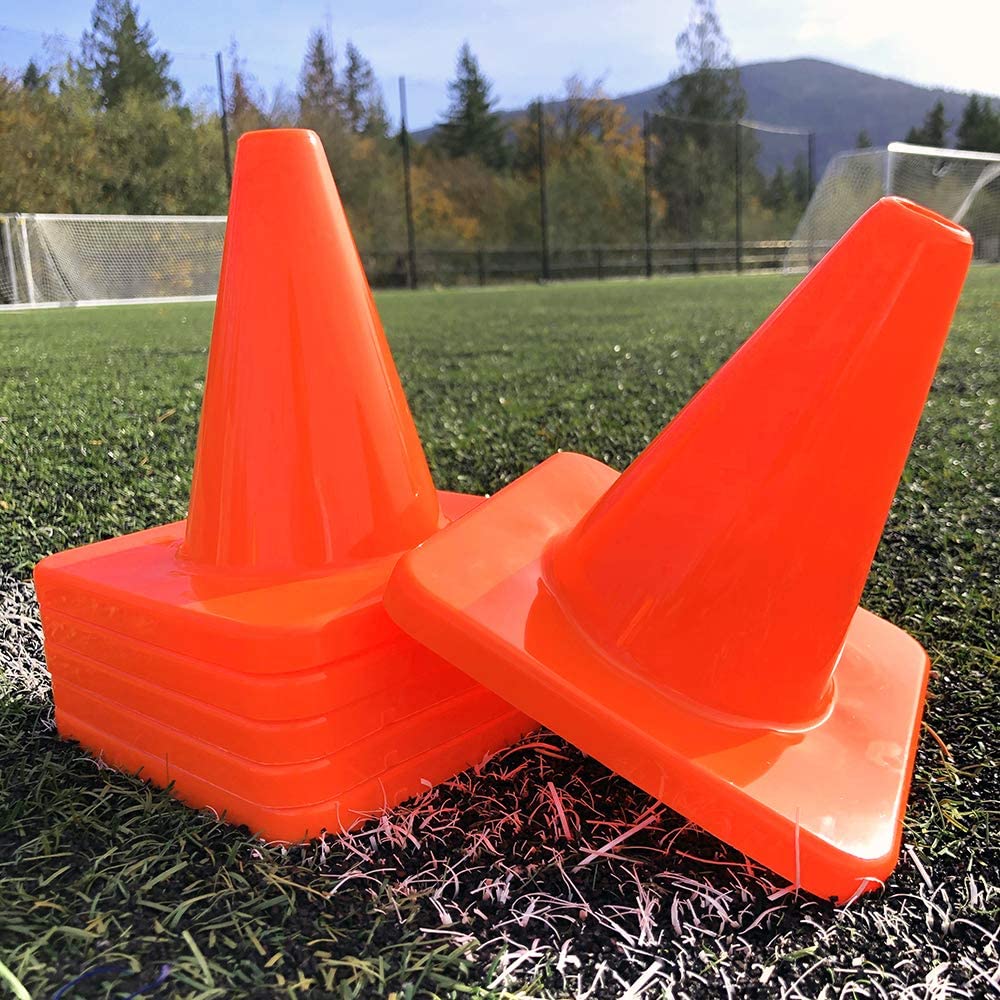 6" Heavy & Tough Cones (Orange)