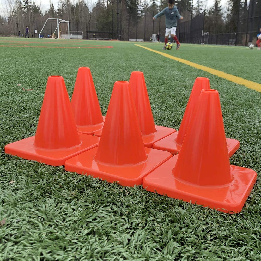 6" Heavy & Tough Cones (Orange)